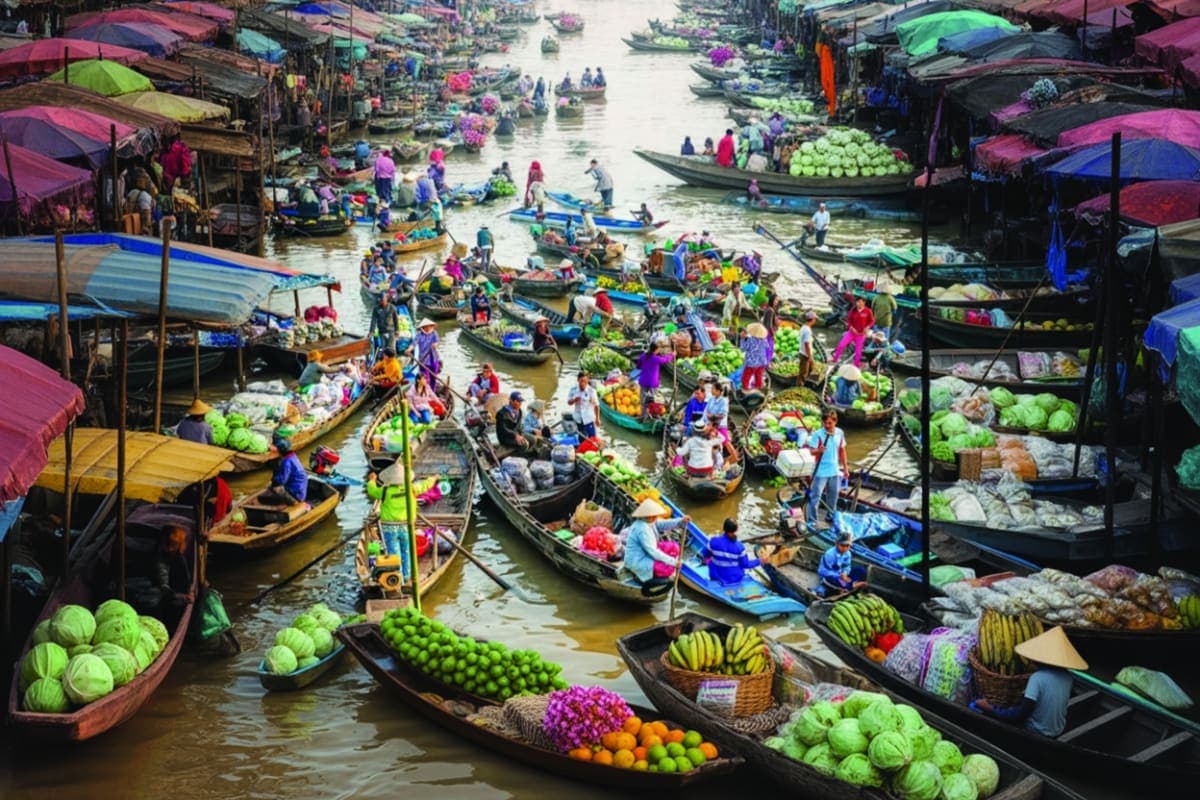 Mekong Delta My Tho City