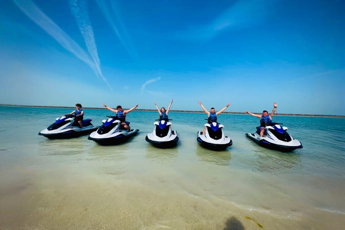 family hopping island jet ski auh