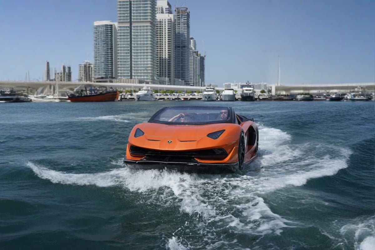 Lamborghini Jet car