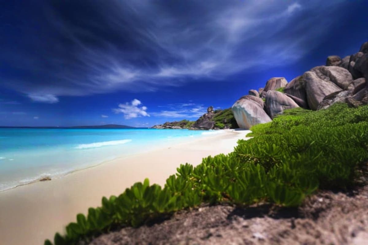 Rock beach