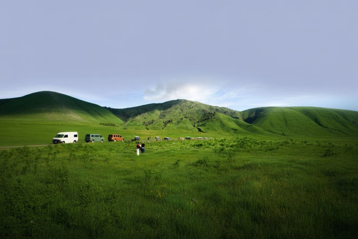 Mount Bromo Sunrise, Madakaripura Waterfall or Savannah Hills Tour