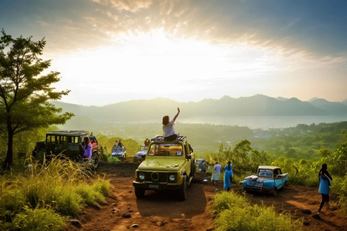 Mount Batur Jeep Sunrise Day Tour With Photographer