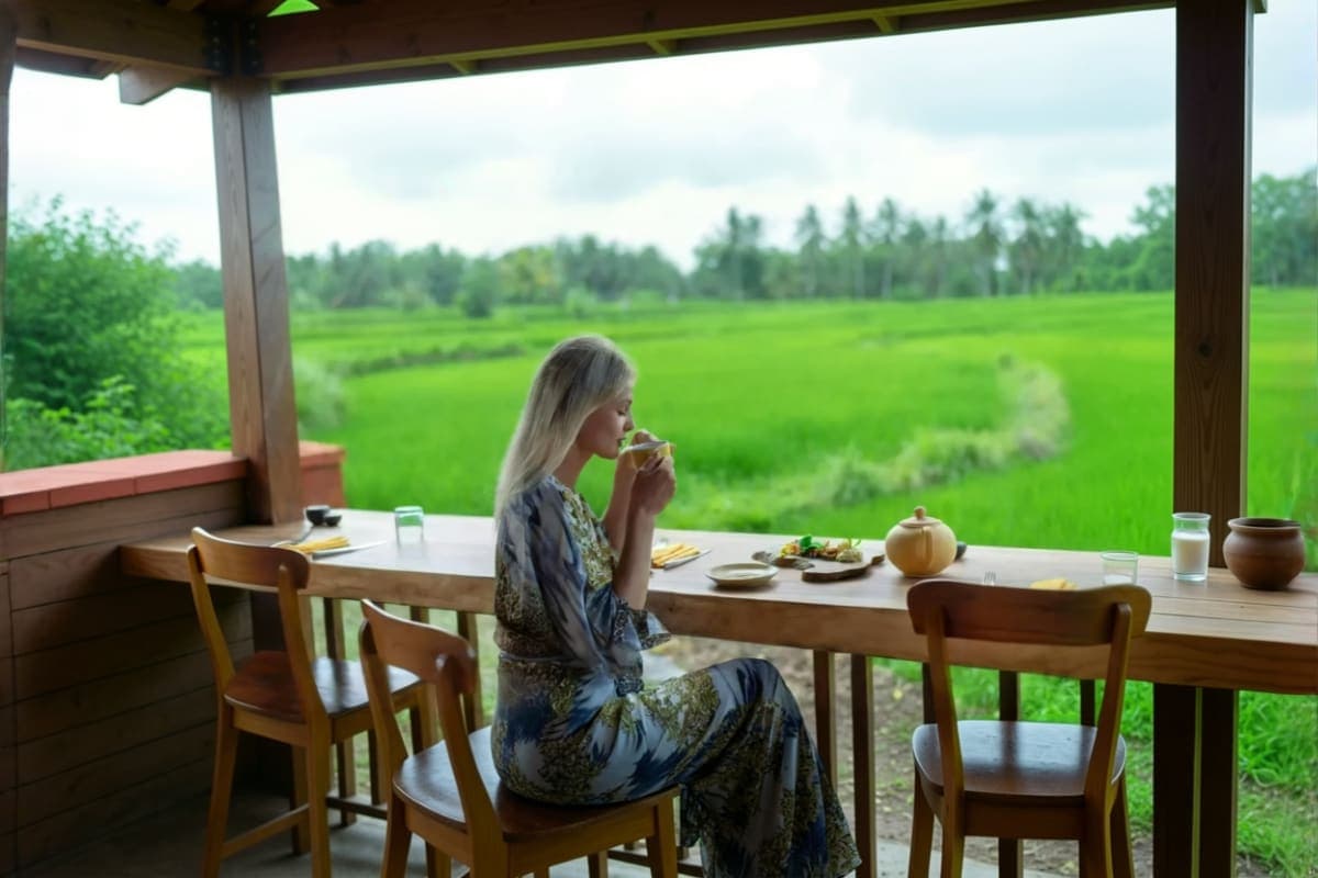 Dining Experience at Bee Cafe Ubud Bali
