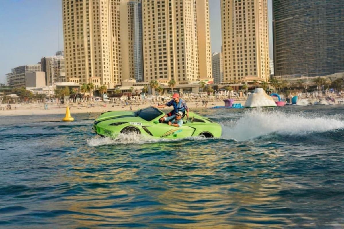 Jet Car Activities Abu Dhabi