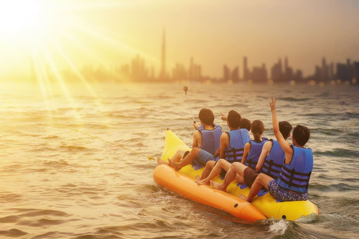 banana abu dhabi corniche AUH experience