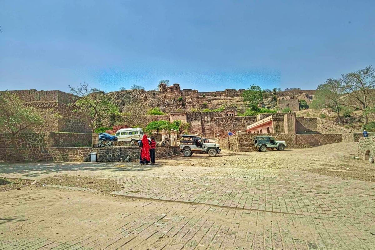 Village near ranthambore