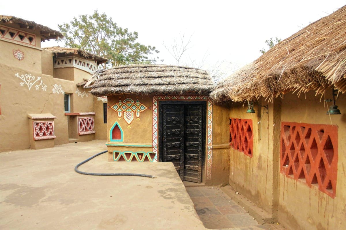 Village near ranthambore
