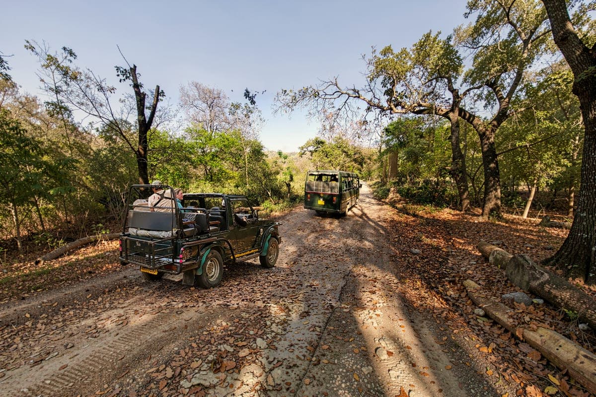 Mountain Jeep Safari in Corbett