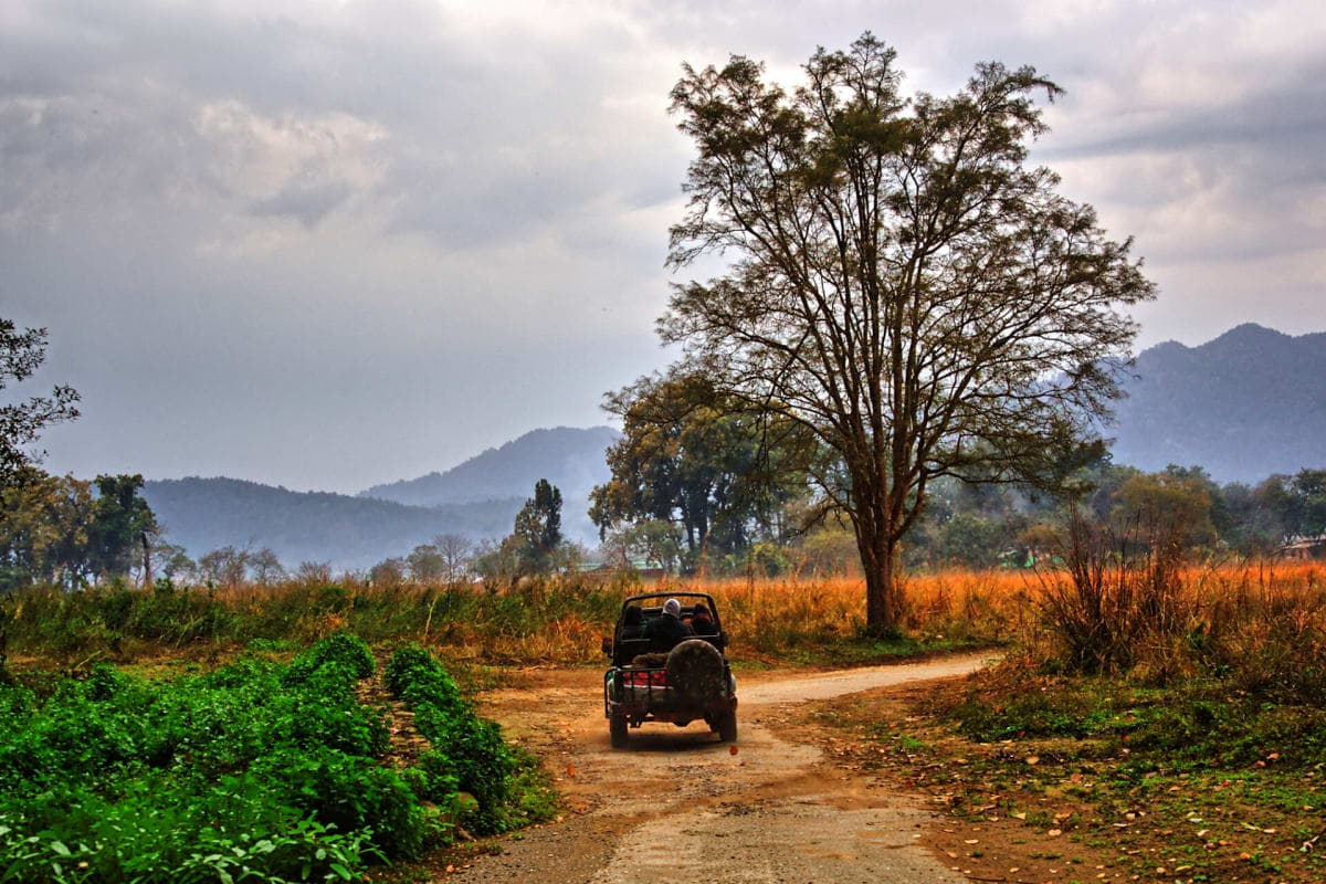 Mountain Jeep Safari in Corbett