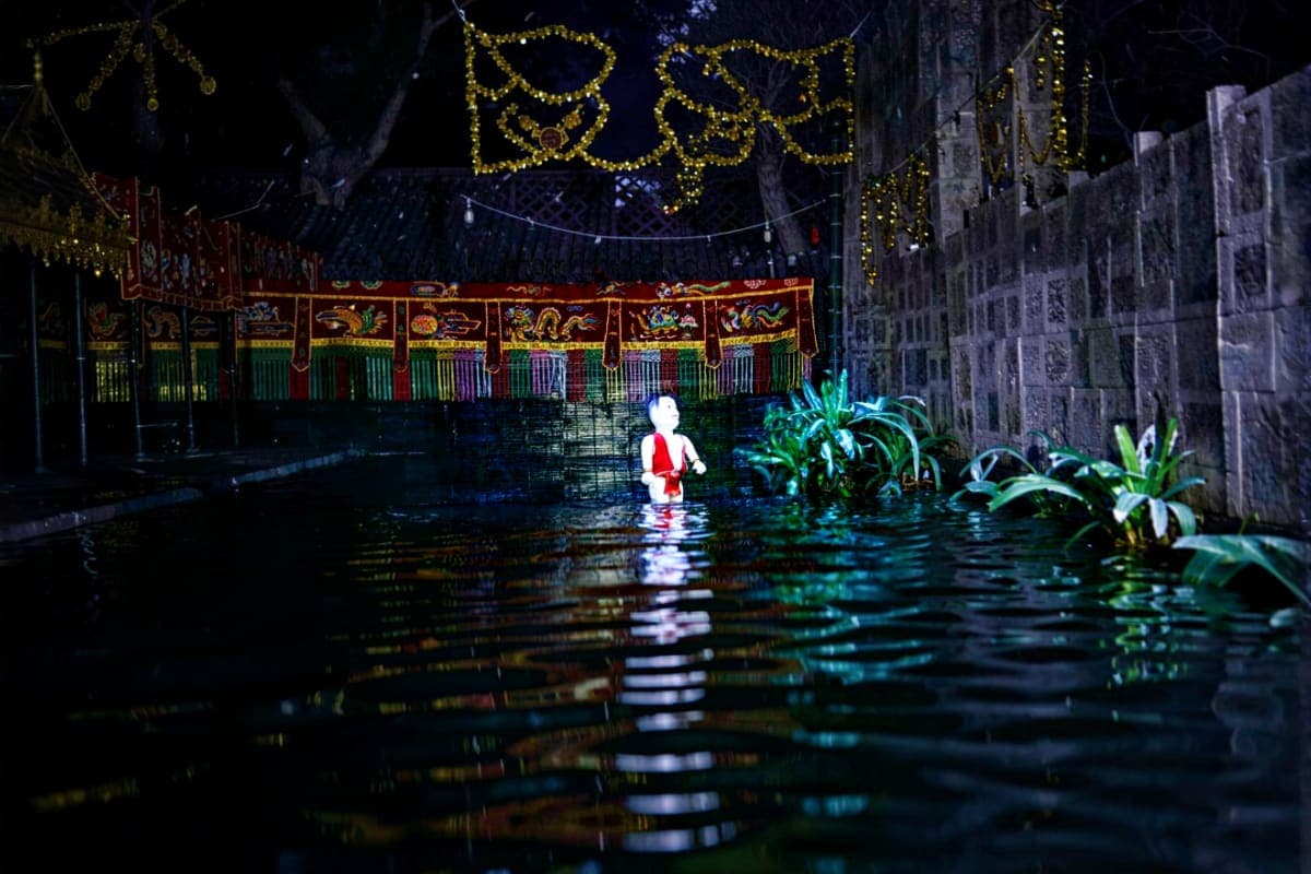 Lotus Water puppet show
