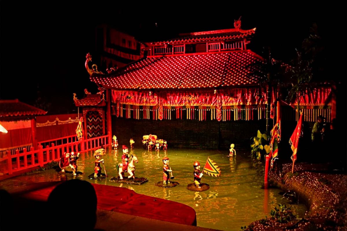 Lotus Water puppet show