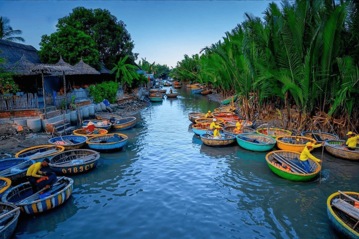 Coconut Forest and Hoi An Ancient City Tour