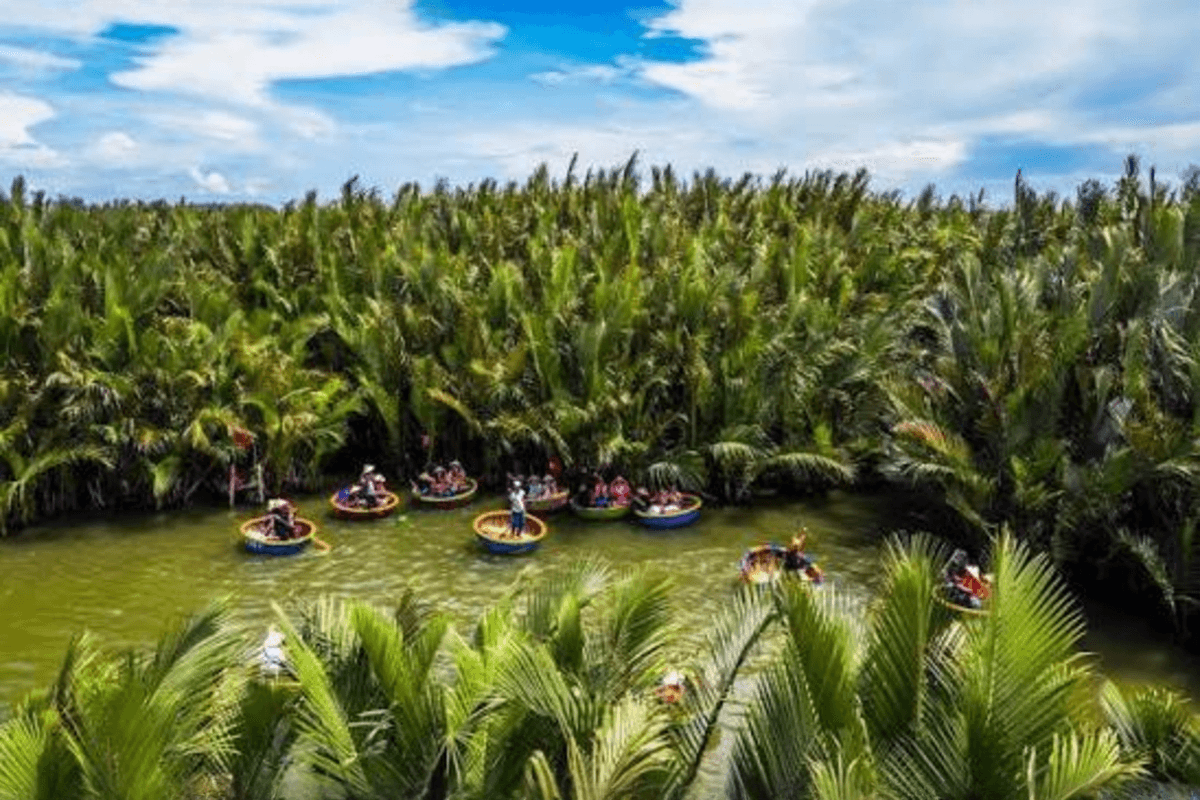 Coconut Forest and Hoi An Ancient City Tour