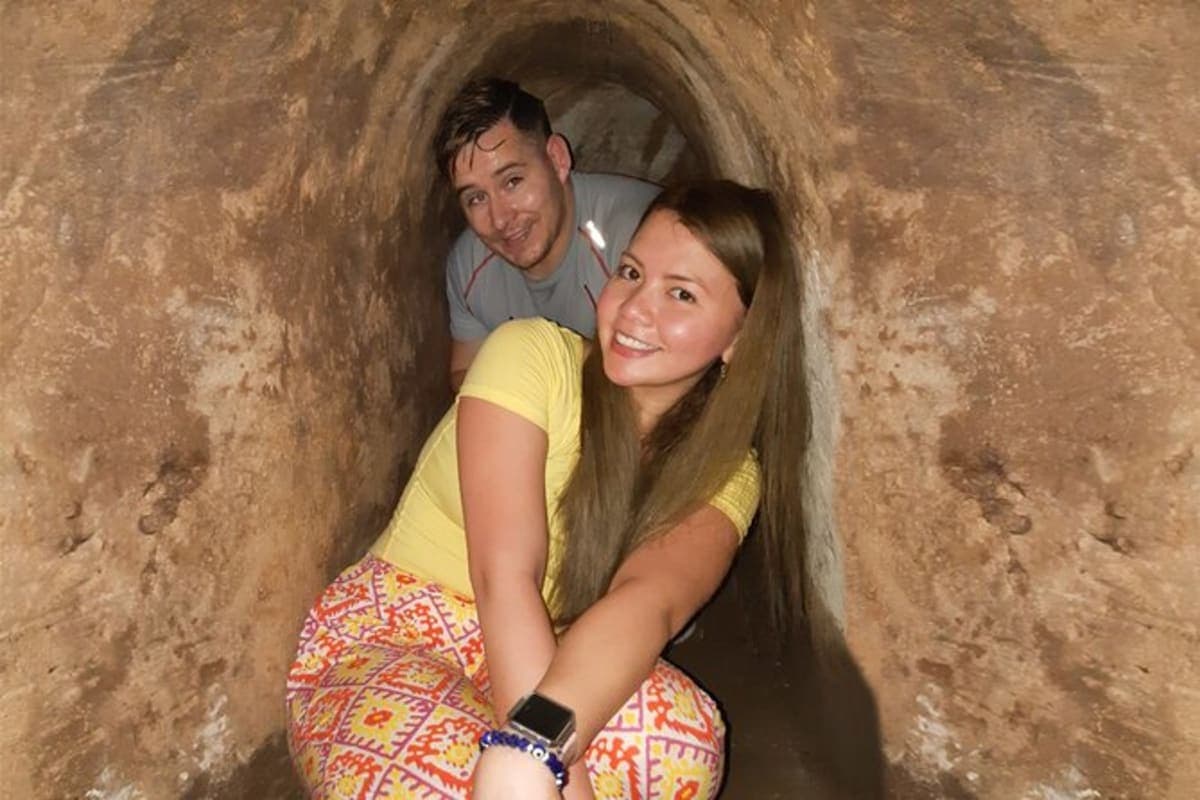 Cu Chi tunnel half day trip Sharing