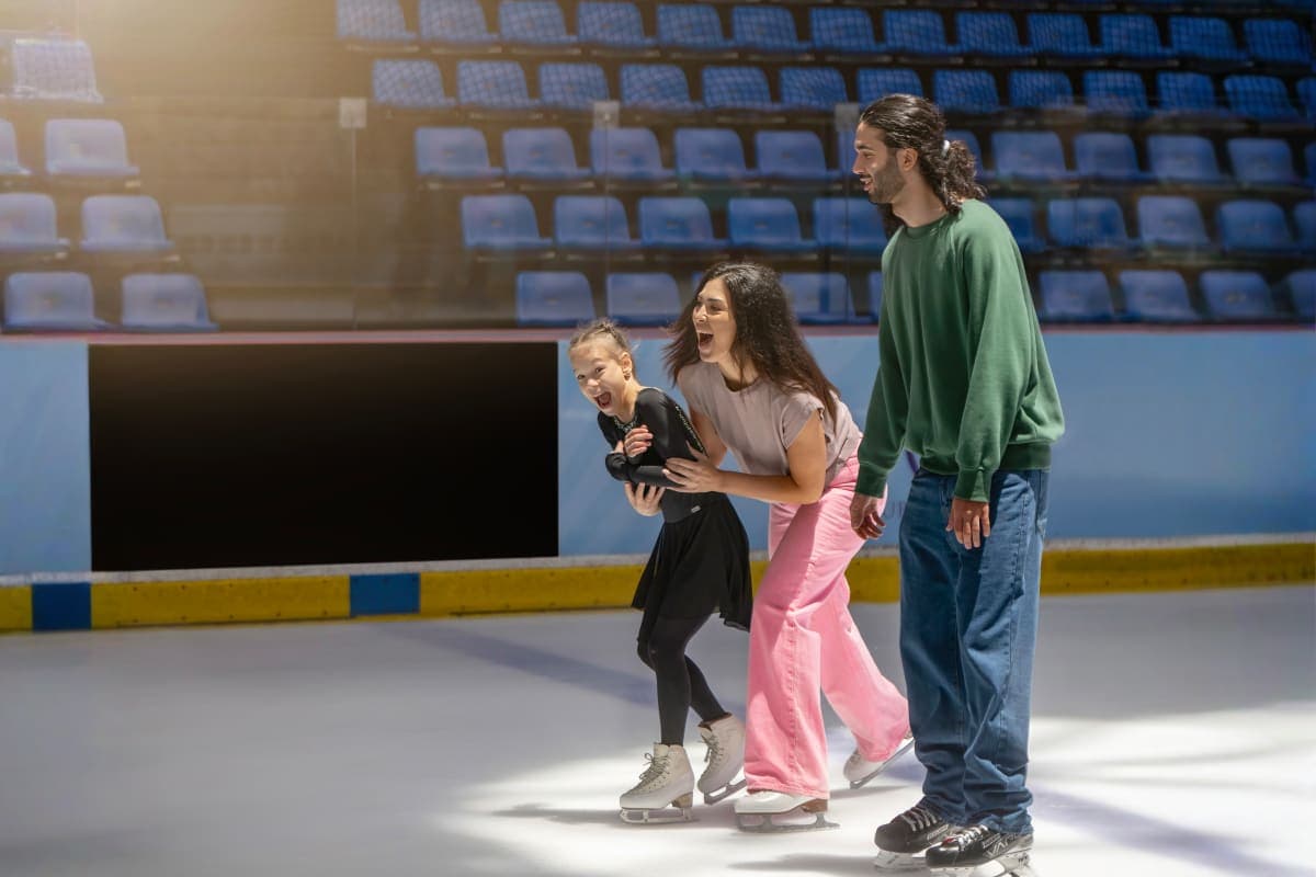 ice rink dubai image