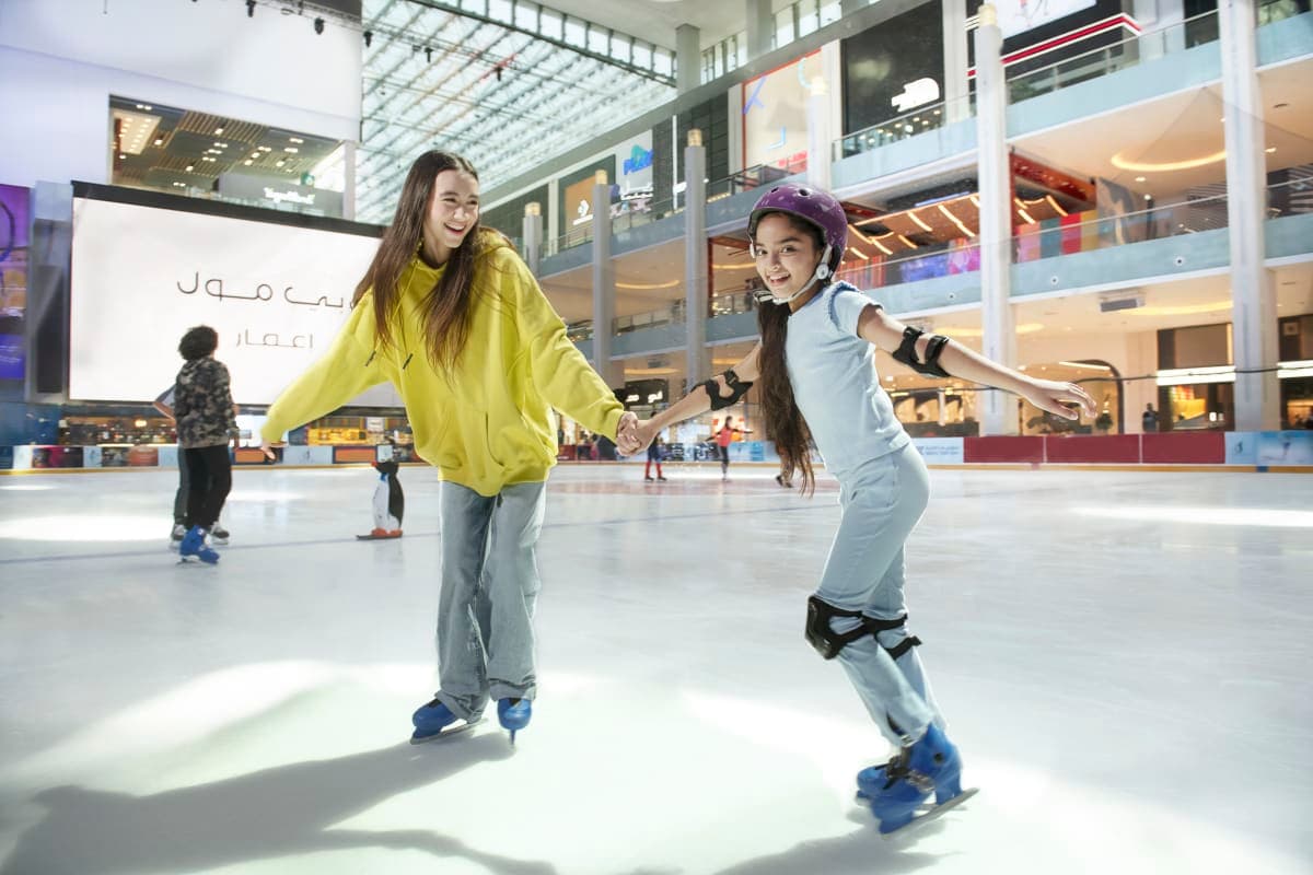 ice rink dubai image