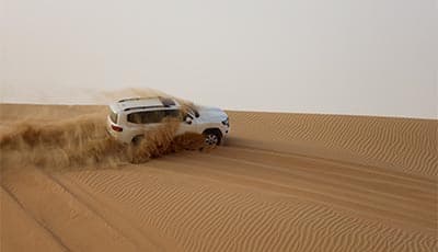 desert safari front
