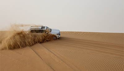 abu dhabi desert safari front