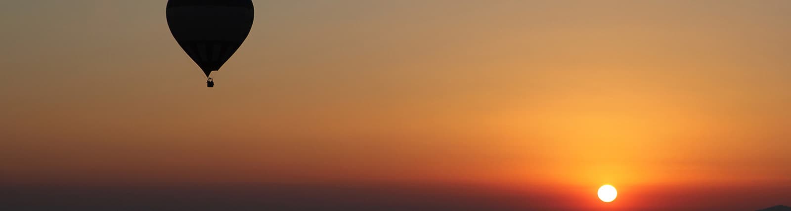 Balloon sunrise