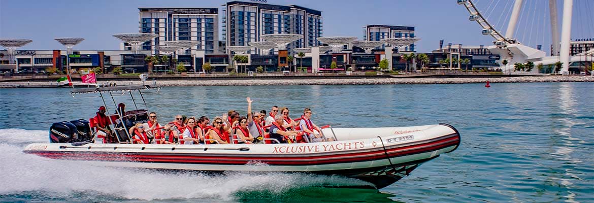 xclusive boat ride dubai
