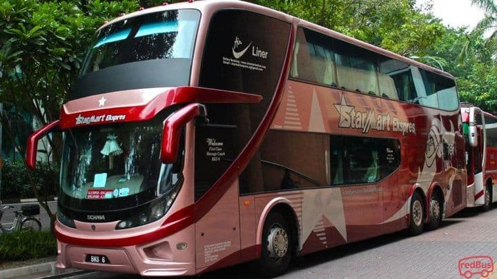 Kuala Lumpur to Singapore Bus Tickets (Sunday to Monday)