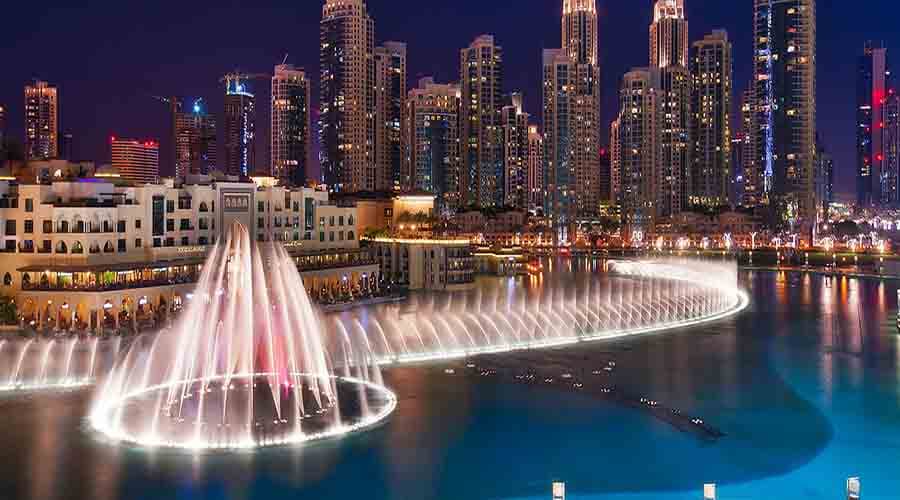 dubai fountain show