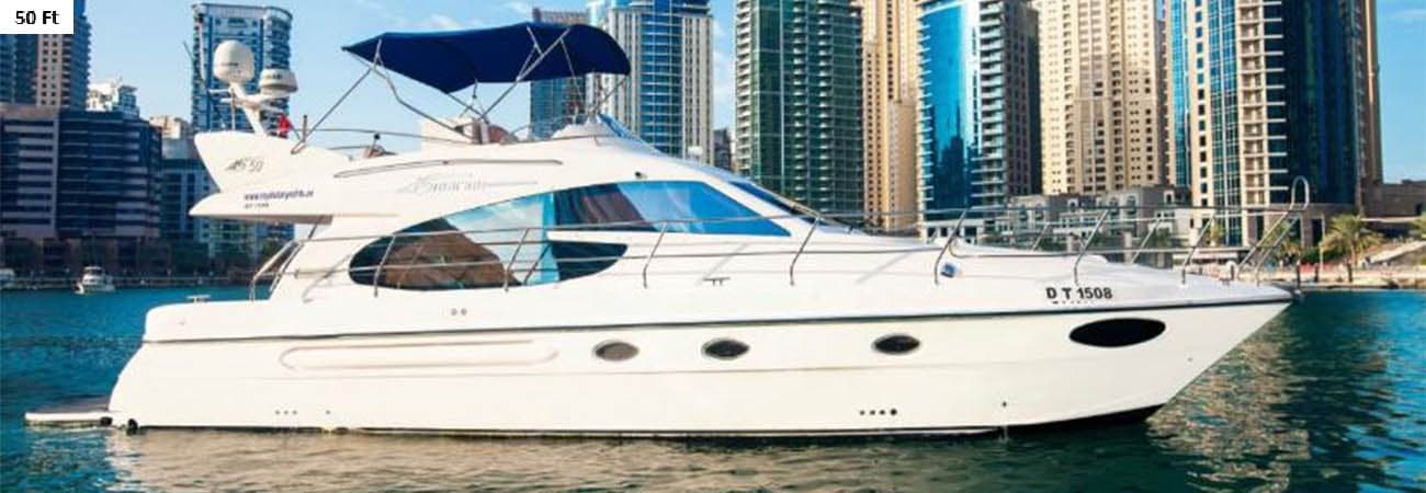 Dubai yacht 50 ft