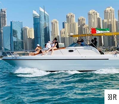 dubai yacht 33 ft.