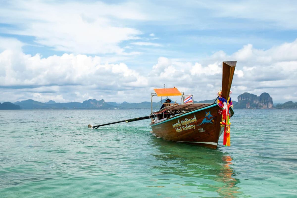 4 Island tour on long tail boat