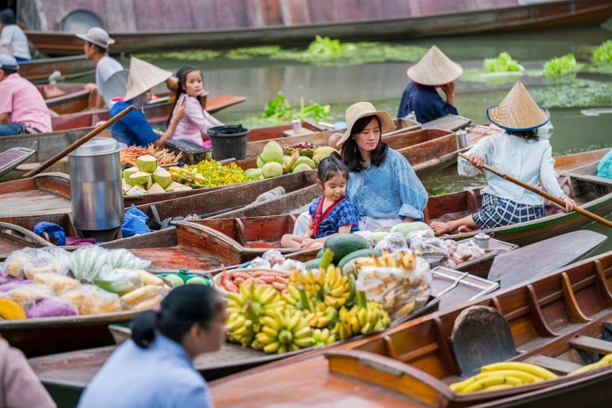 Bangkok Floating Markets