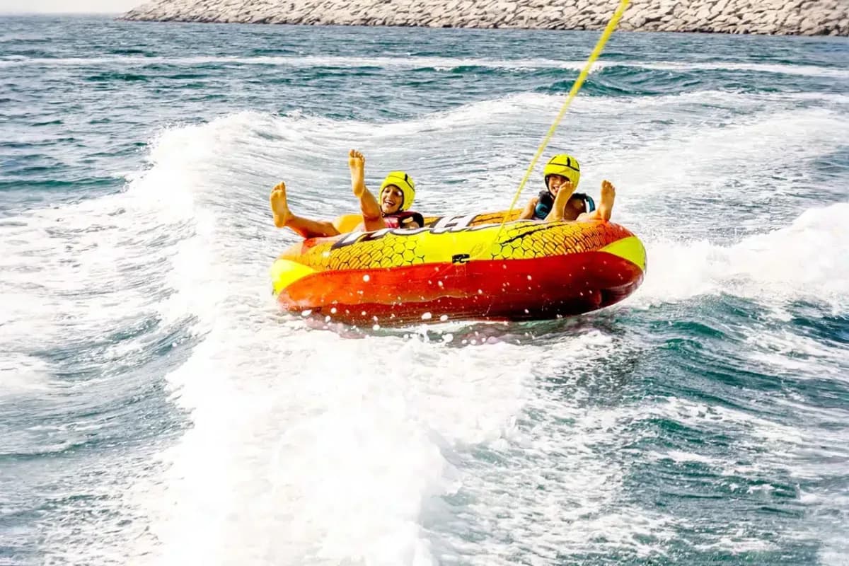 donut boat ride 3.