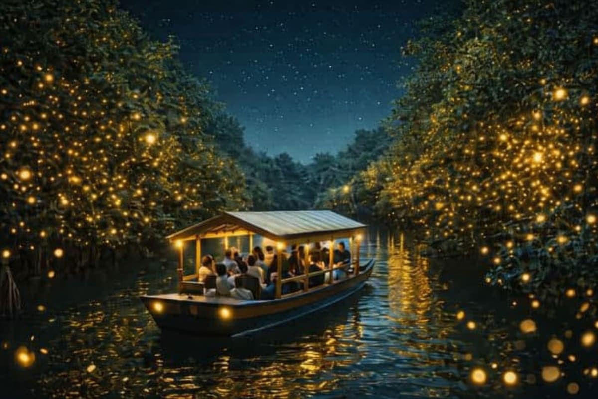 Fireflies Boat Tour with Dinner