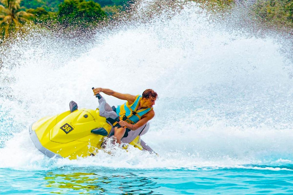 Jet ski at Cenang Beach