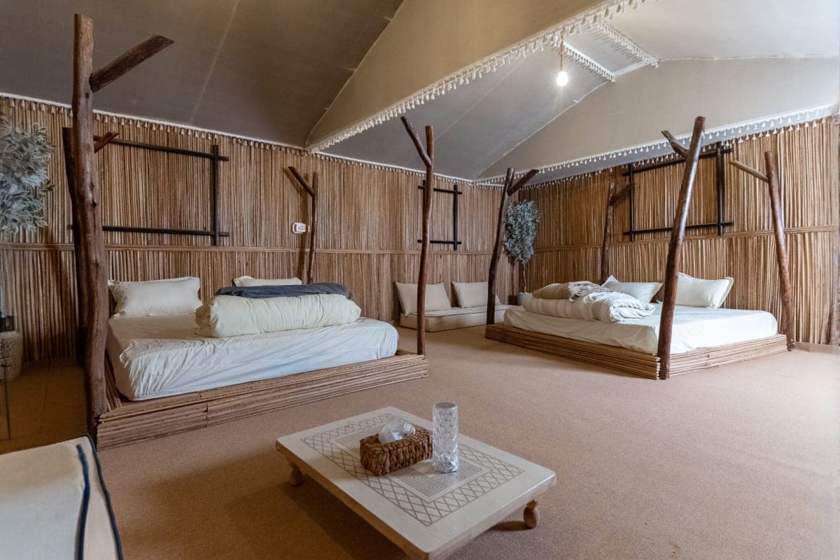 Overnight Desert Safari with Hot Air Balloon