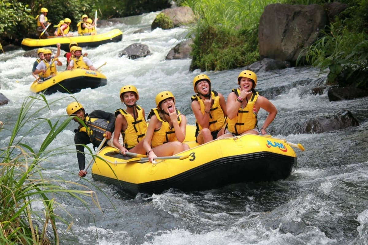 River Ayung rafting