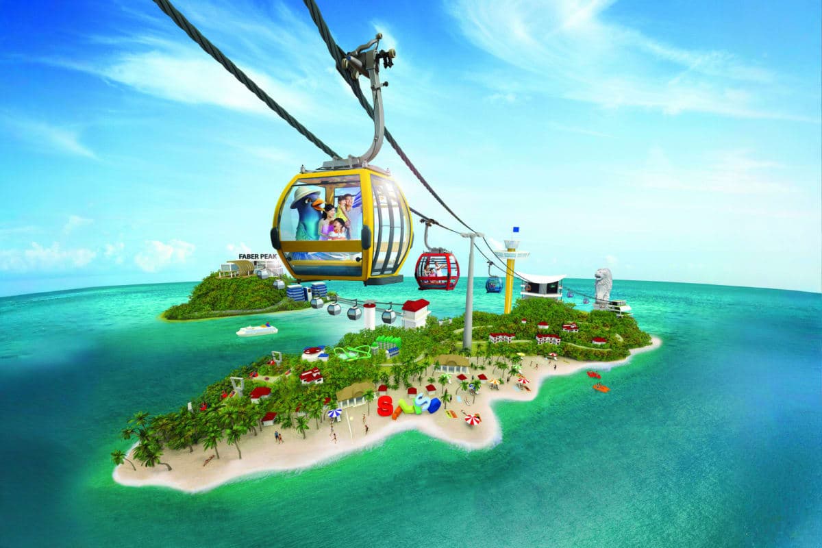 singapore cable car front