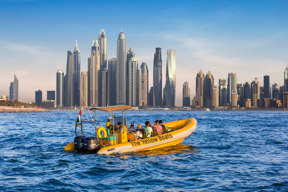 yellow boat